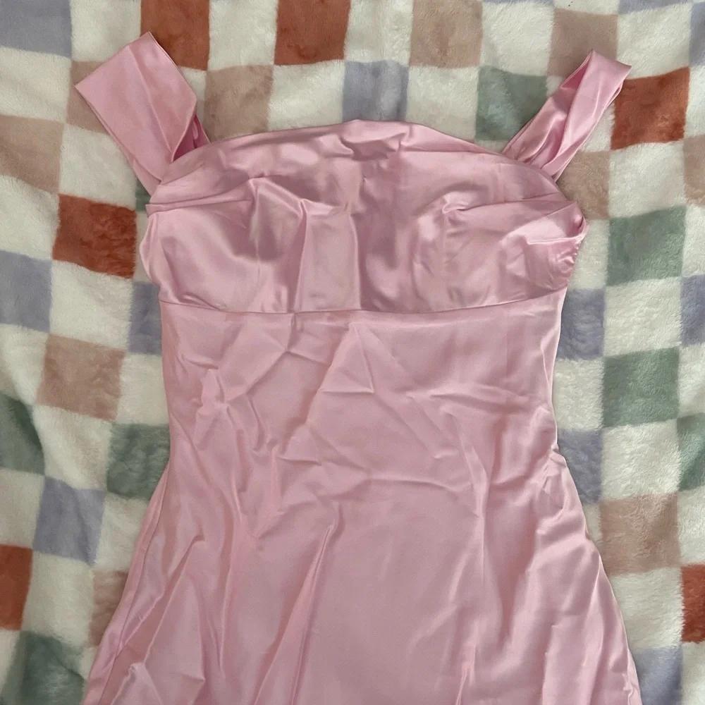 NWT PRINCESS POLLY AZURA PINK MAXI DRESS SIZE 6 - Picture 2 of 11